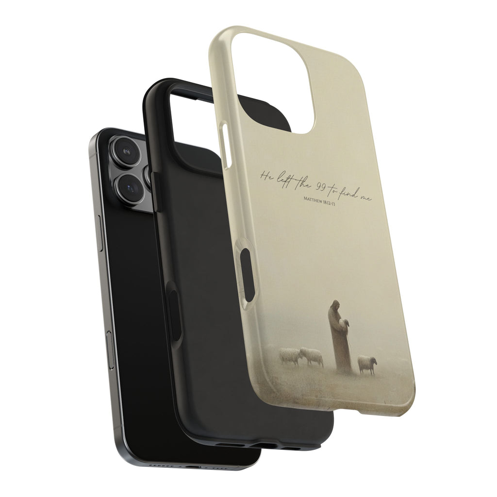 He Left the 99 | Christian Phone Case