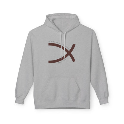 One Faith Matching Hoodie (Ichthys) - Tail Half