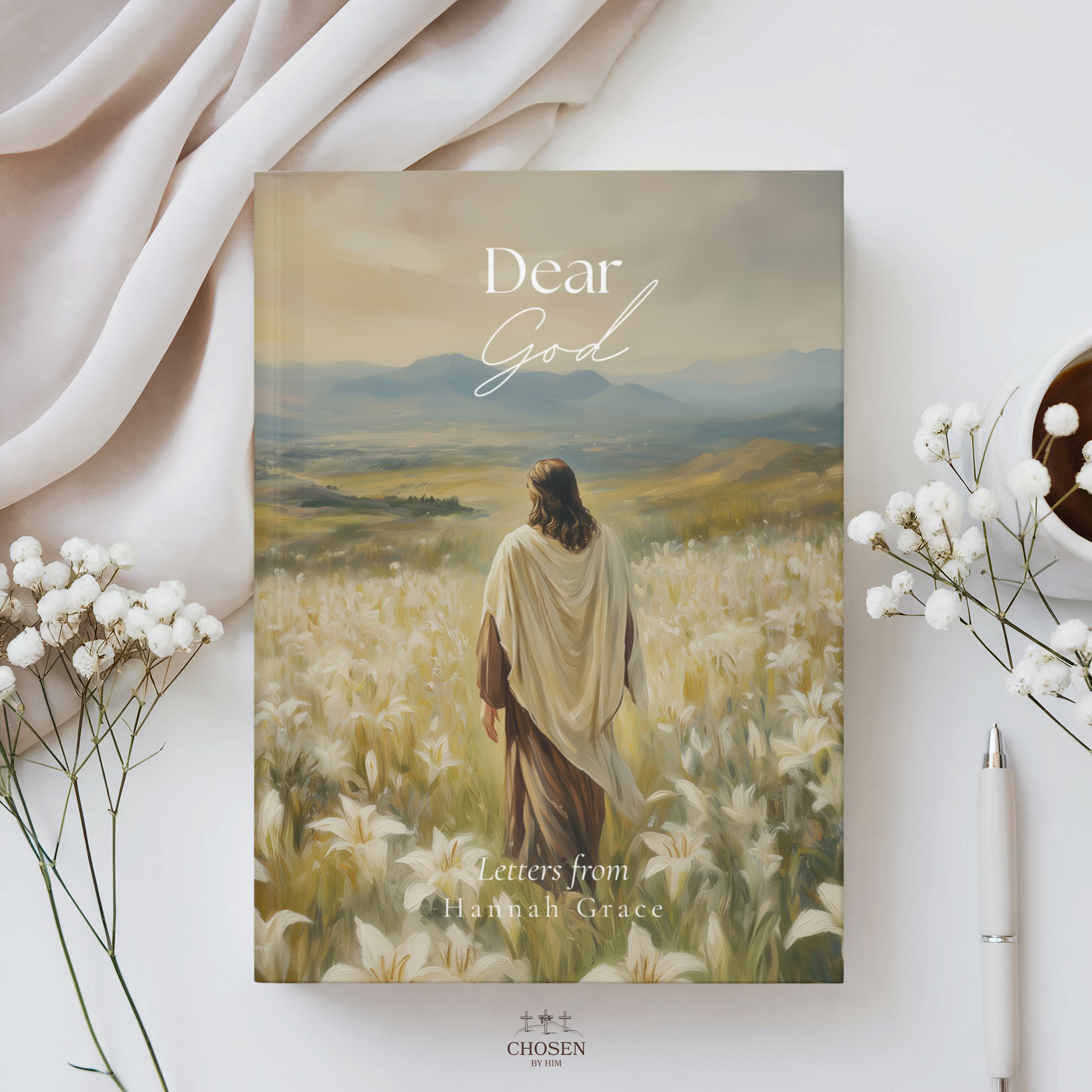 Personalized Christian Journal with Name & Bible Verse | Dear God Prayer Journal