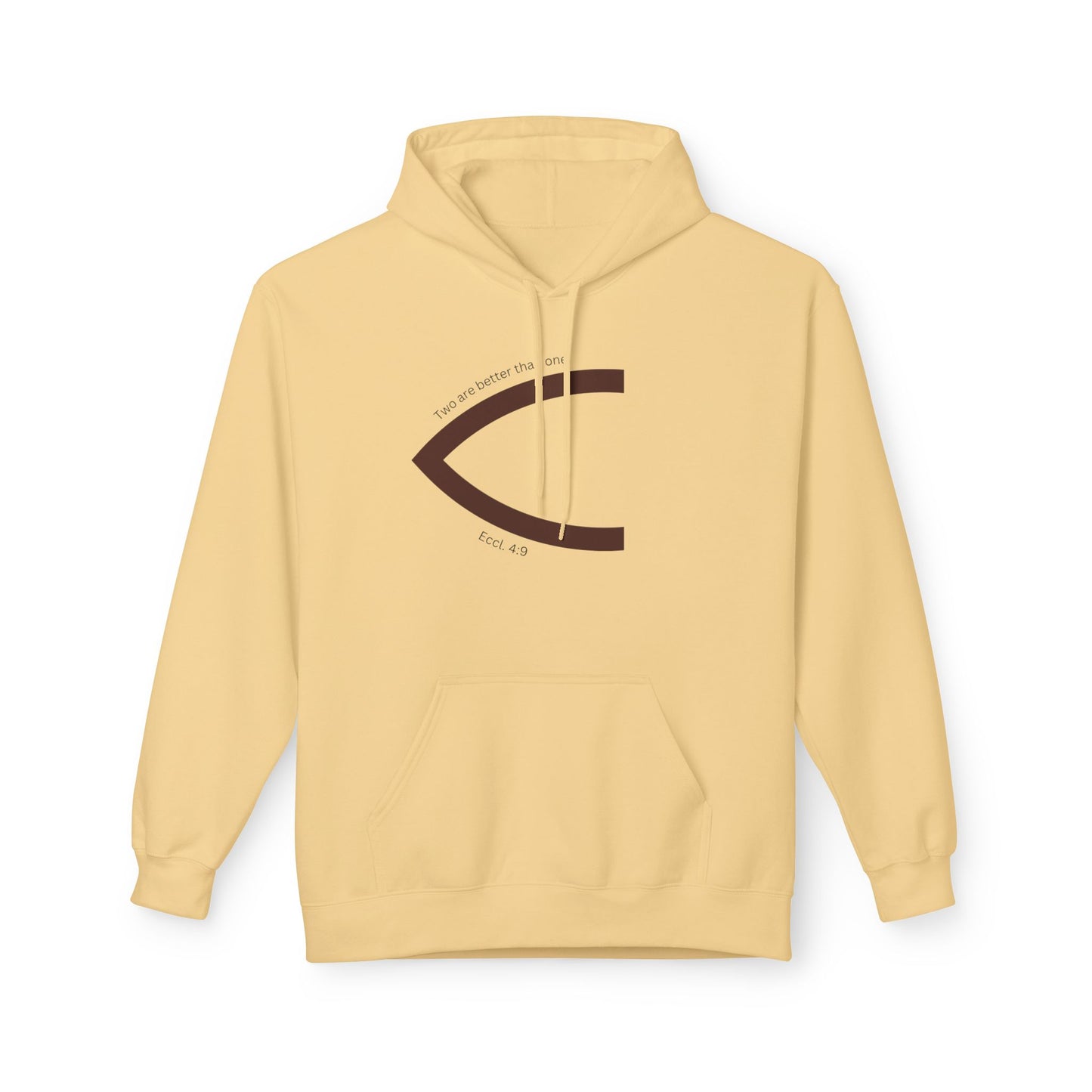One Faith Matching Hoodie (Ichthys) - Head Half