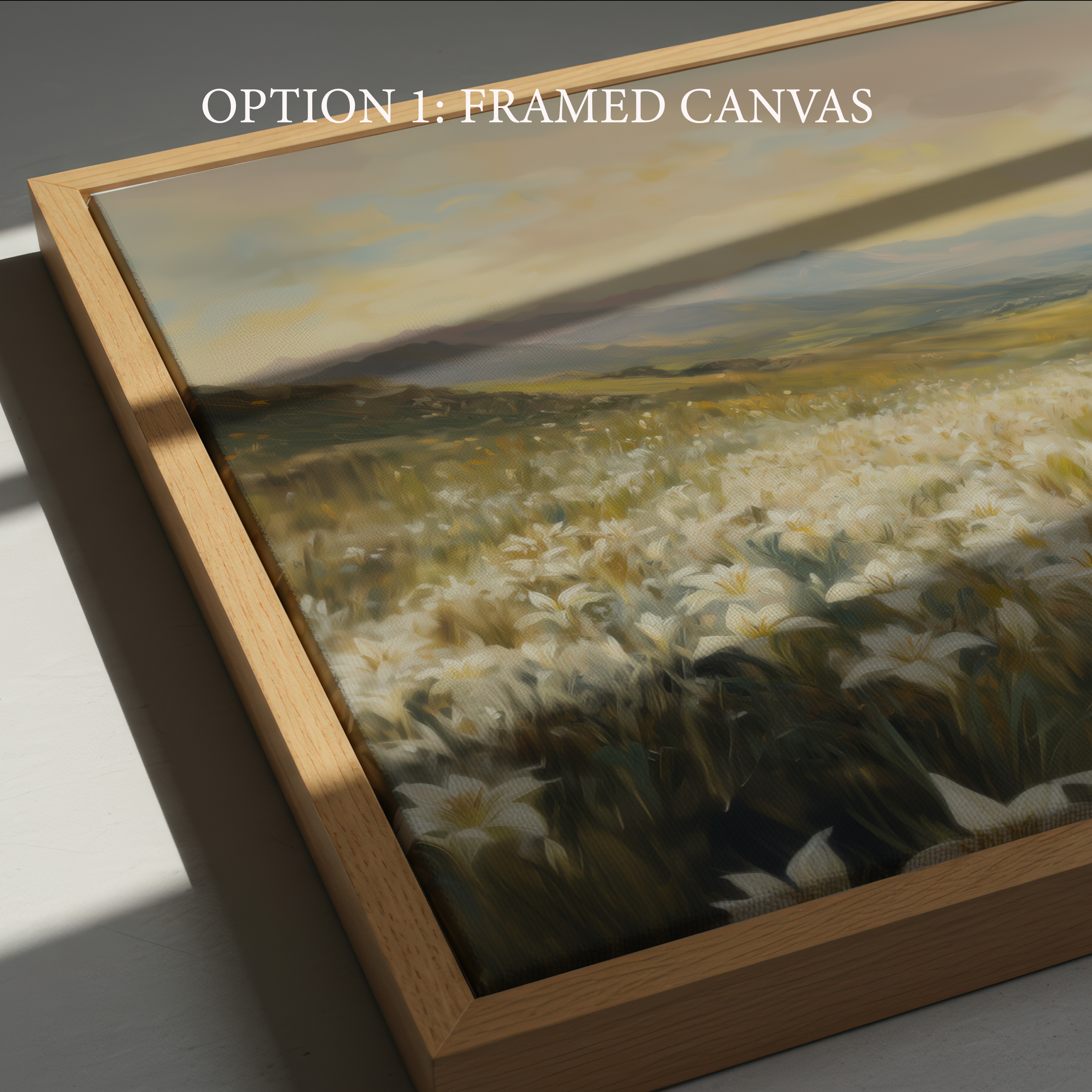 Among the Lilies - Canvas