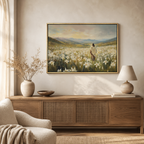 Among the Lilies - Canvas