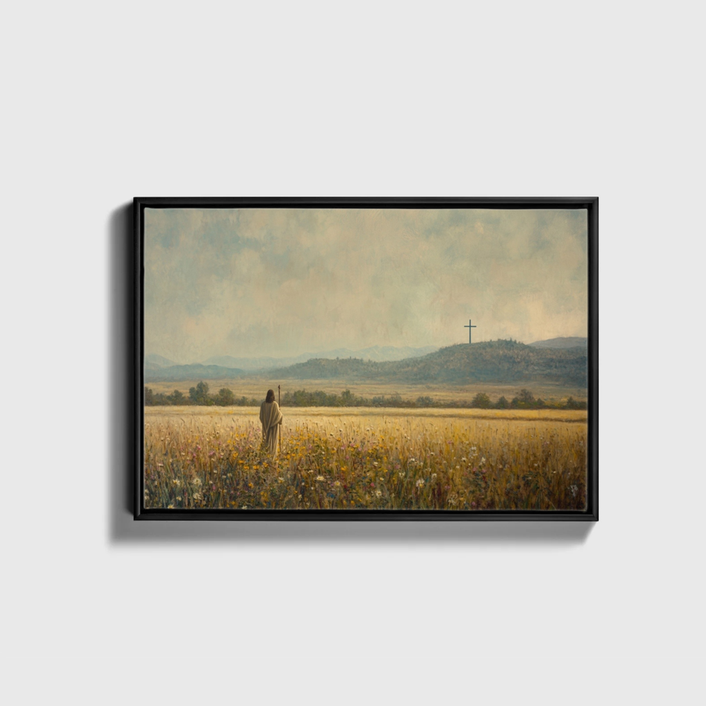 Behold the Cross - Canvas