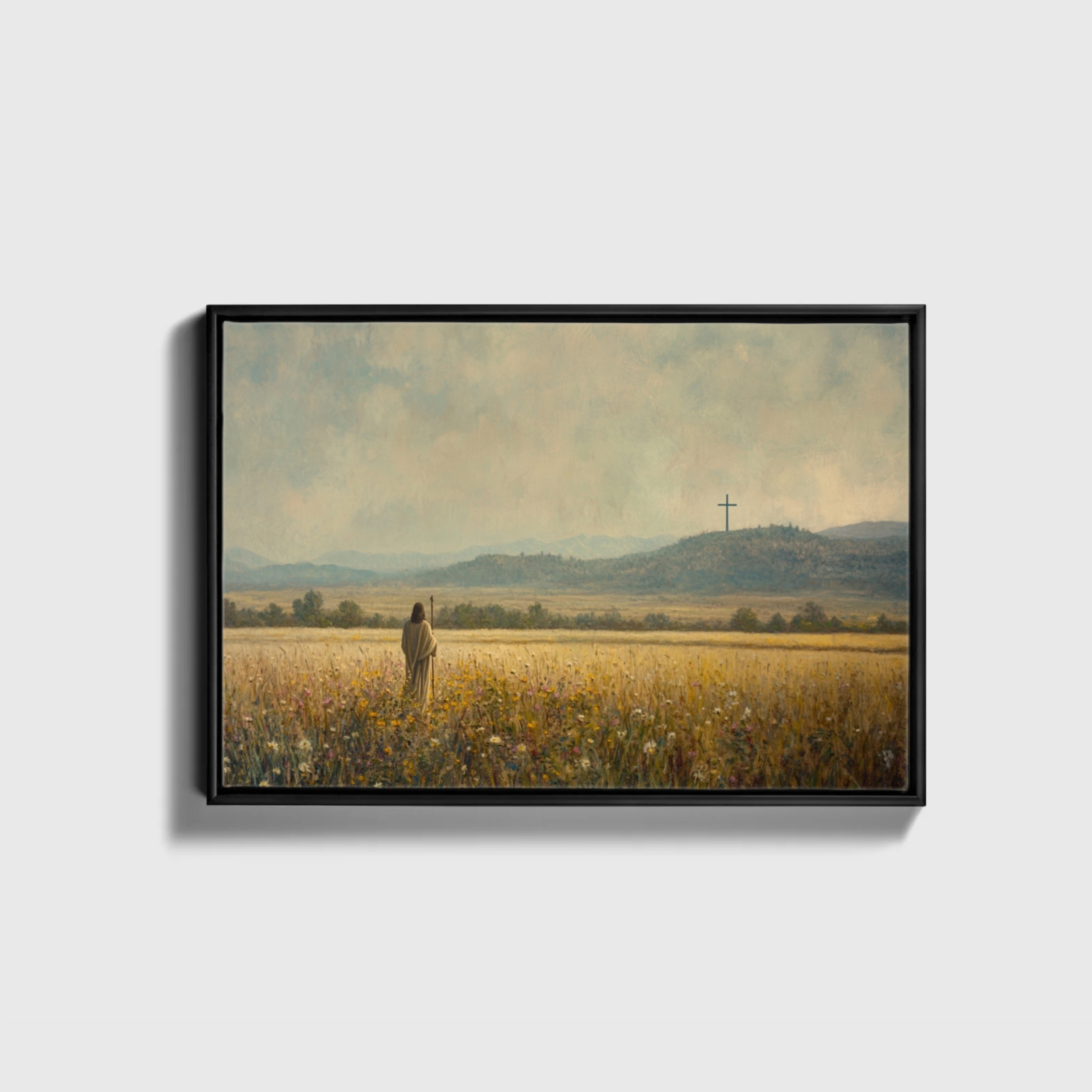 Behold the Cross - Canvas