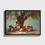 He Welcomed Them - Canvas