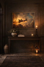 Elijah and the Chariot of Fire - Canvas