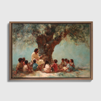 He Welcomed Them - Canvas