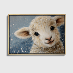 Starry Little Lamb - Canvas
