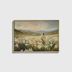 Among the Lilies - Canvas