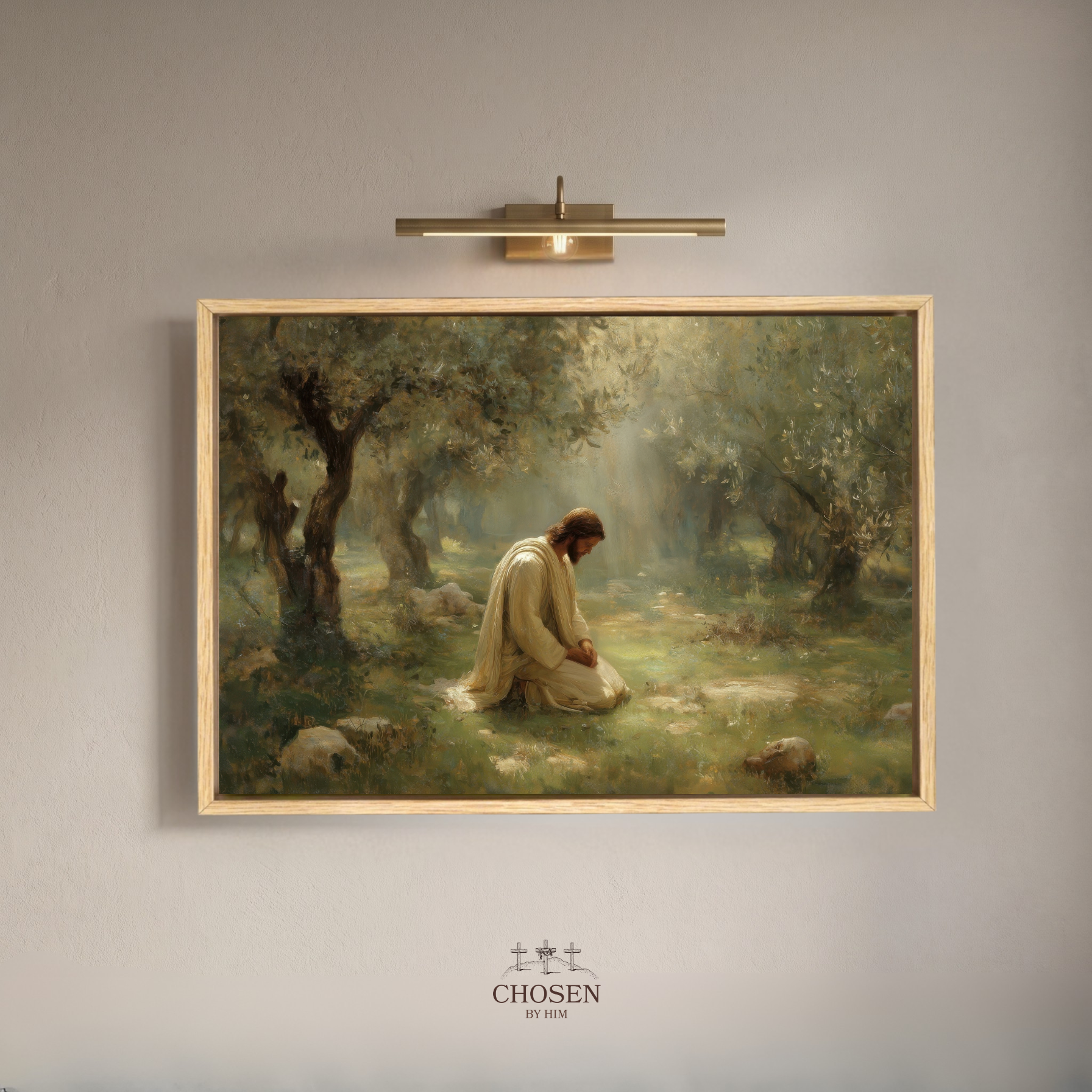 The Quiet Garden - Canvas