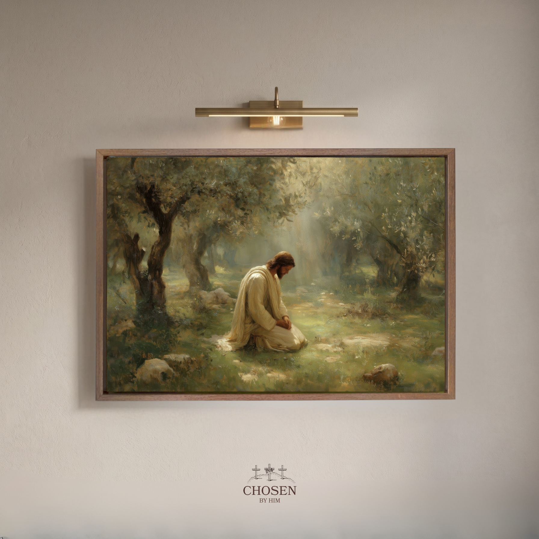 The Quiet Garden - Canvas