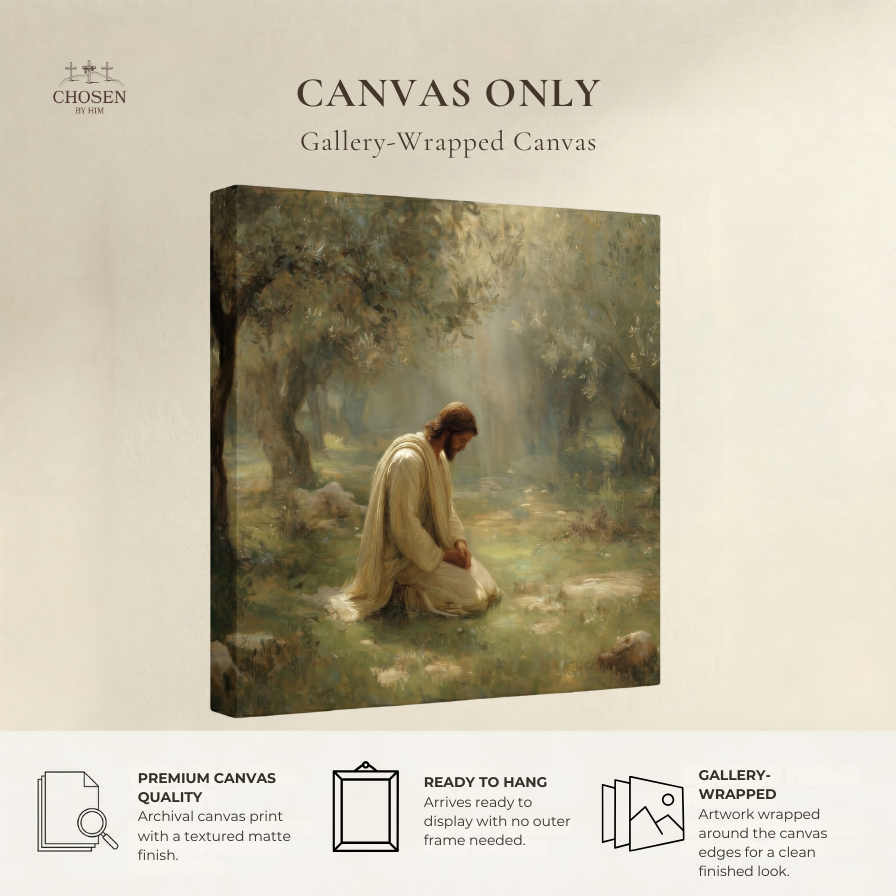 The Quiet Garden - Canvas