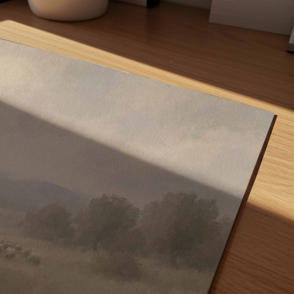 Following Him - Print