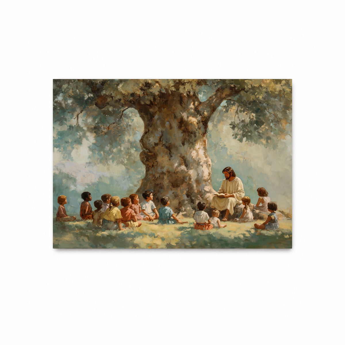 He Welcomed Them - Print