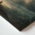 Red Sea Miracle Christian canvas artwork inspired by Moses and the parting of the Red Sea